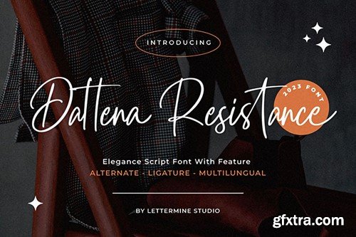 Dattena Resistance - Script Handwritten BNET97V