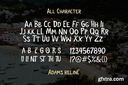 Adams Reline - Script Handwritten N6VNHAU