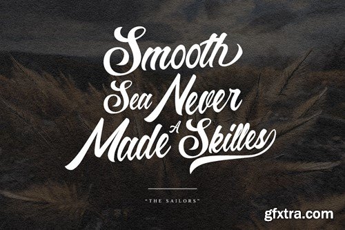 Sailors Batavia Beautiful Script Font NUSQMND