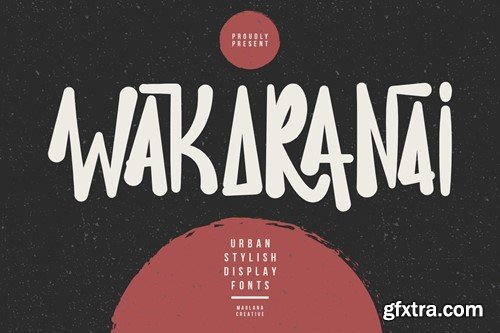 Wakaranai Urban Display Font C46H463