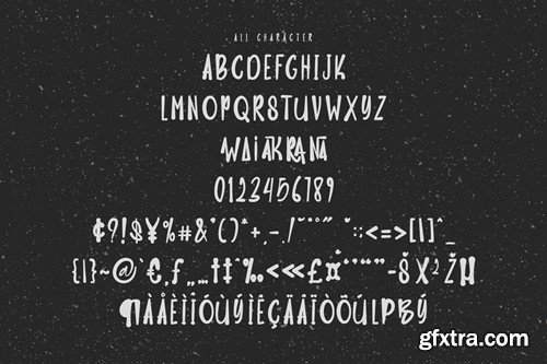 Wakaranai Urban Display Font C46H463