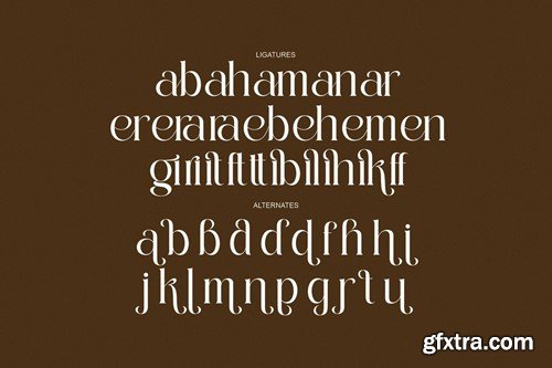 Caikera Modern Ligature Serif HZQZM7Z