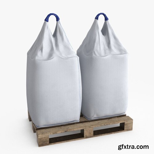 CgTrader - Bulk Bag VR / AR / low-poly 3d model