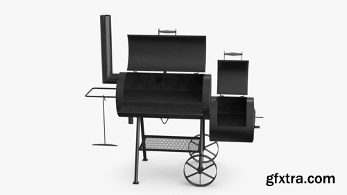 BBQ Grill v1 VR / AR / low-poly 3d model