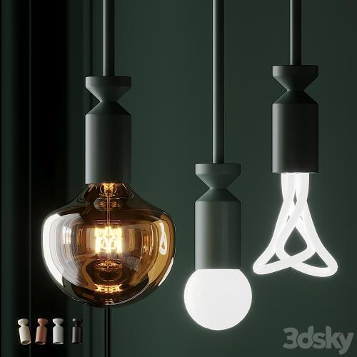 FILD and Plumen STICK Lamp