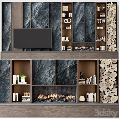 TV wall modern 76