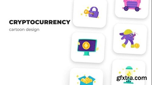 Videohive Cryptocurrency - Cartoon Design 54537980