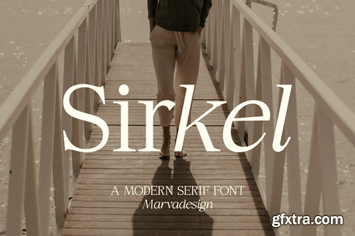 Sirkel - A Modern Serif Font 6DMTG8M