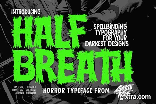 Half Breath – Rotten Font THR8R95