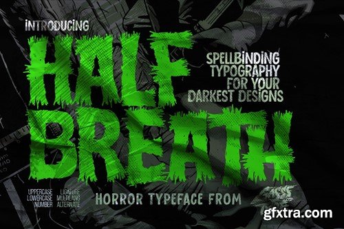 Half Breath – Rotten Font THR8R95