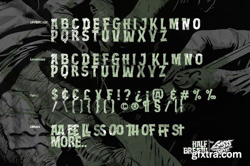 Half Breath – Rotten Font THR8R95