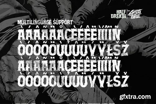 Half Breath – Rotten Font THR8R95