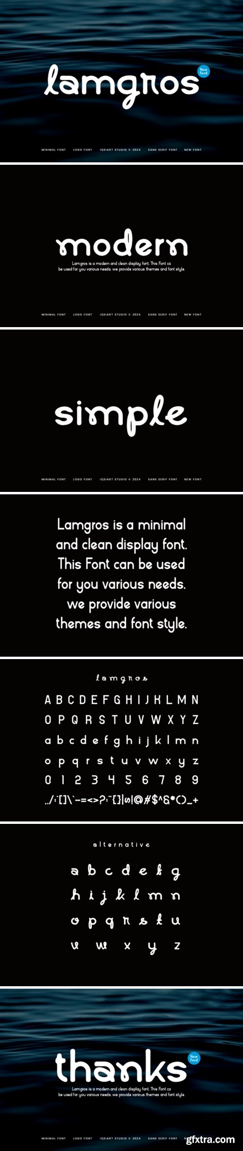 Lamgros Font