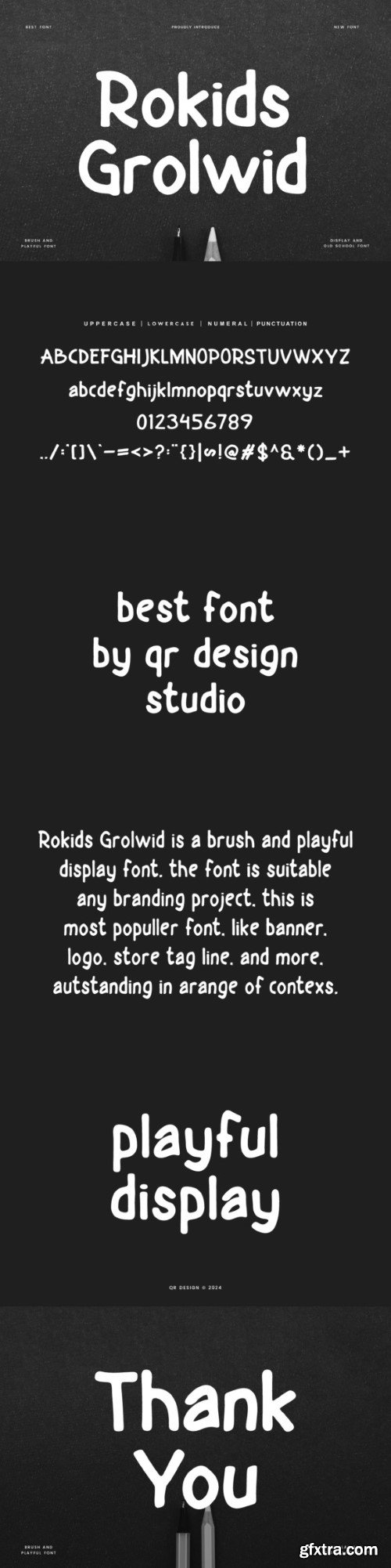 Rokids Grolwid Font