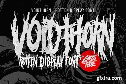 Voidthorn – Black Metal Font SPEWXSN