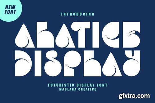 Alatice Futuristic Display Font KQ6P7YF