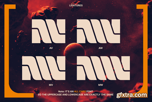 Oravino - Experimental Futuristic Fonts SYQCE32