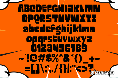 Monfetti - Playful Comic Fonts HYMXTJL