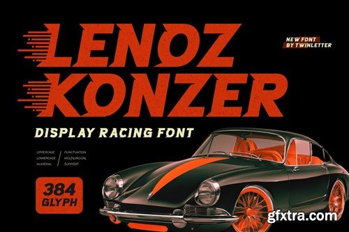 Lenozkonser - Display Racing Font X2UU2SR