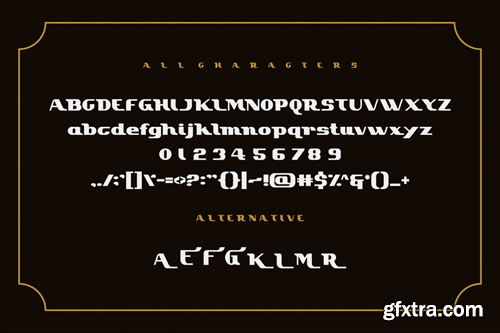 Miretro - Vintage And Retro Font GMF9WR7