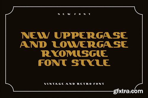 Miretro - Vintage And Retro Font GMF9WR7