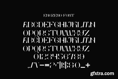 Enozeno - Luxury & Elegant Font NWG4BFJ