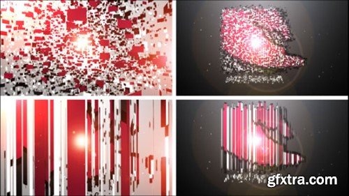 Videohive Fragments Logo Reveal 3826148