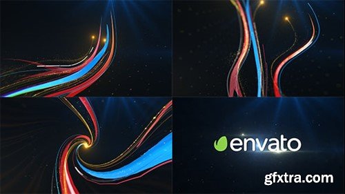 Videohive Color lines reveal 21494911