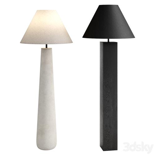 CB2 floor lamp set 2