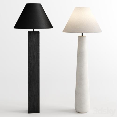 CB2 floor lamp set 2