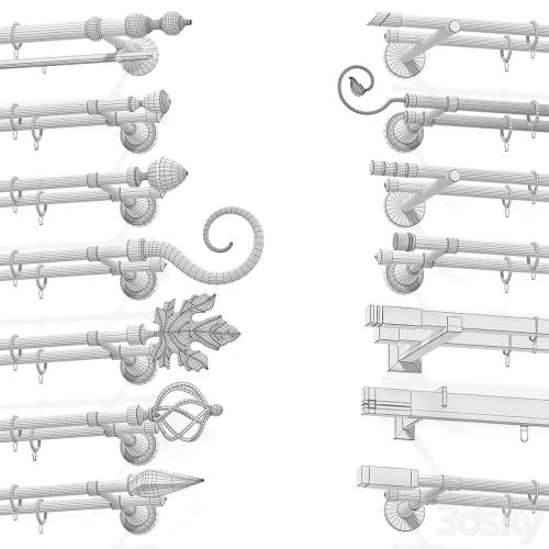 Curtain rails 14sht