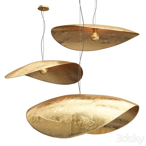 Gervasoni Brass Pendant - 3 shapes