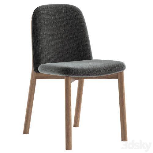 Julie upholstered ash wood chair