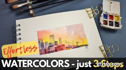 Effortless Watercolour Landscapes - In Three Simple Steps