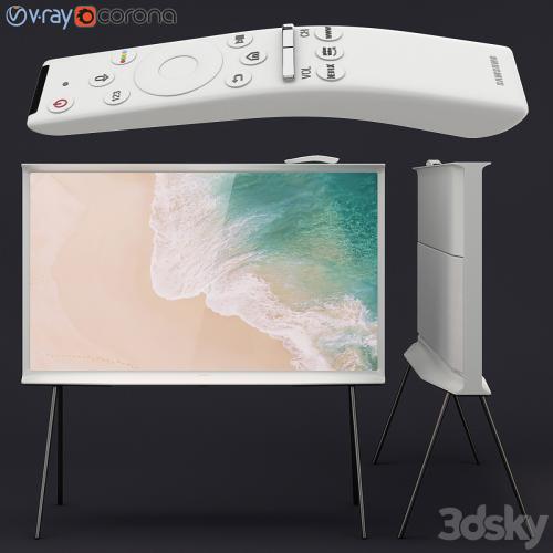 Samsung QLED The Serif TV white