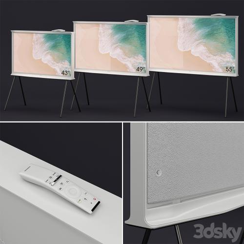 Samsung QLED The Serif TV white