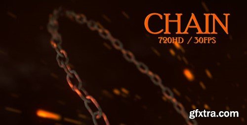 Videohive Chain Logo Opener 1599311