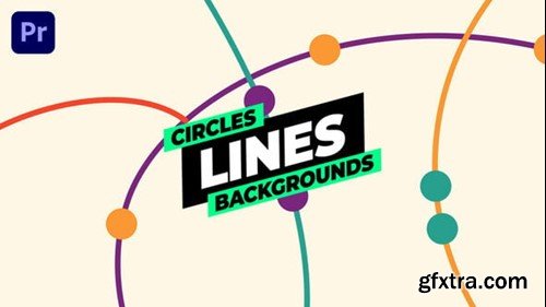 Videohive Circles Lines Backgrounds 54561898