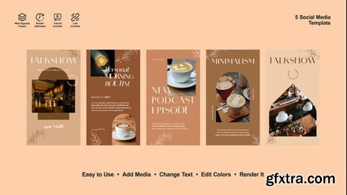 Videohive New Cafe Menu Instagram Stories 54561984