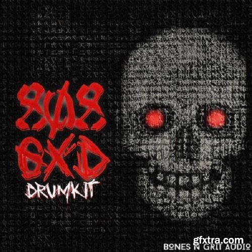 Bones N Grit Audio 808 GXD DRUM KIT