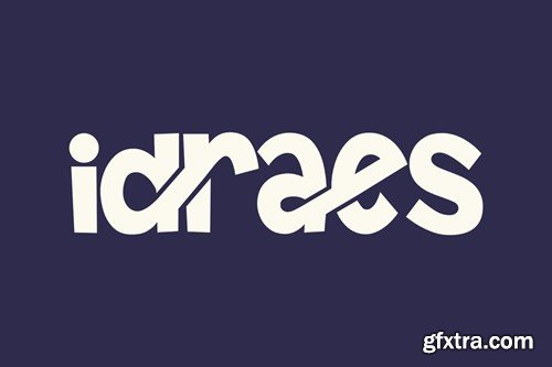 Idraes - Unique Bold Sans Serif YHX2DBE