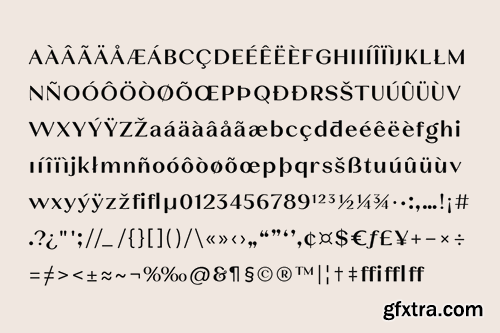 Luxenta Elegant Sans Serif 2XRDAGJ