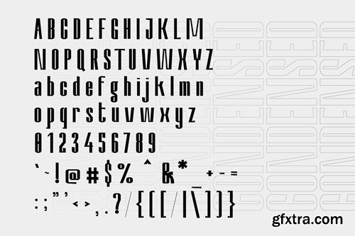 Nevary Modern & Elegant Sans Serif Family DJHBNYL