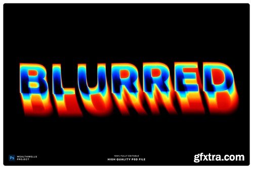 Gradient Heatmap Text Effect P4C8DSX