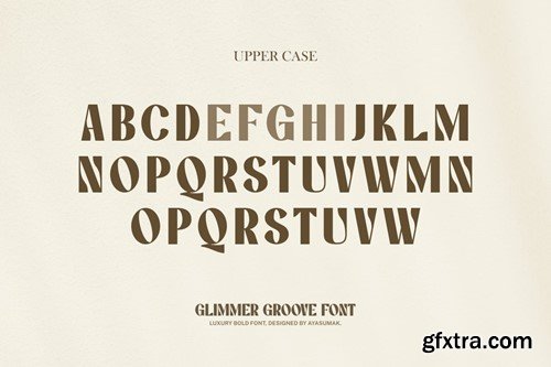 GlimmerGrove - Luxury Bold Fashion Font WX4MWEE