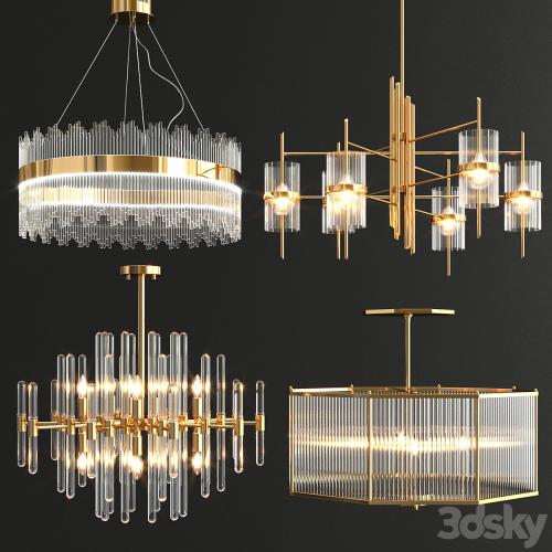 Collection of modern chandeliers