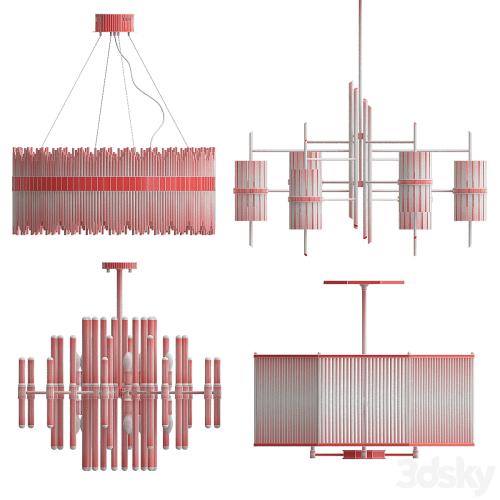 Collection of modern chandeliers