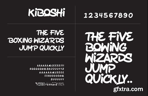 Kiboshi Font ZGKX57N