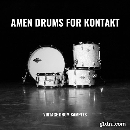 Vintage Drum Samples Amen Drums for KONTAKT!