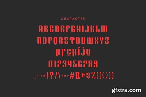 Folettes Futuristic Display Font L3K23LF